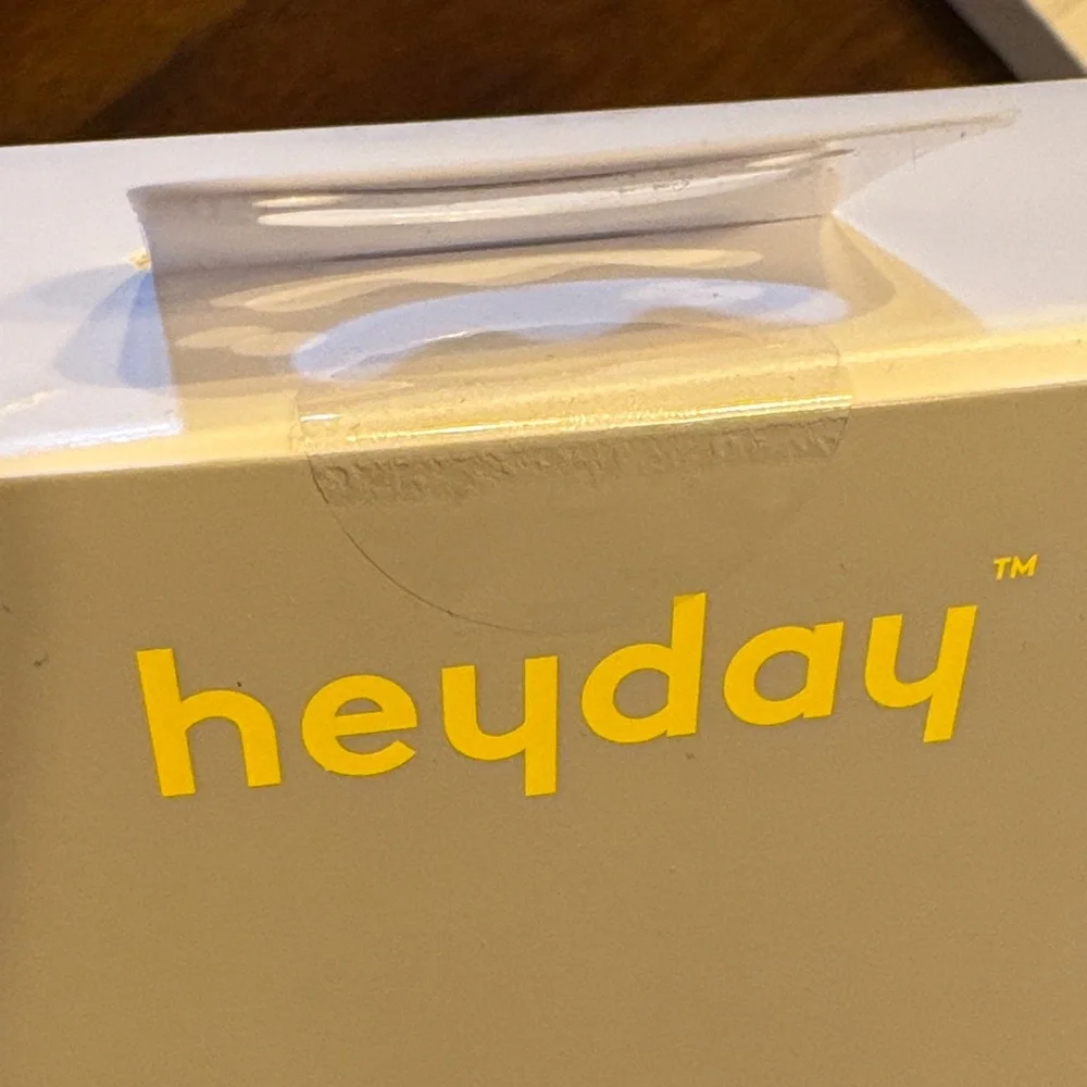 heyday Black Keychain & AirTag Holder 4-Pack